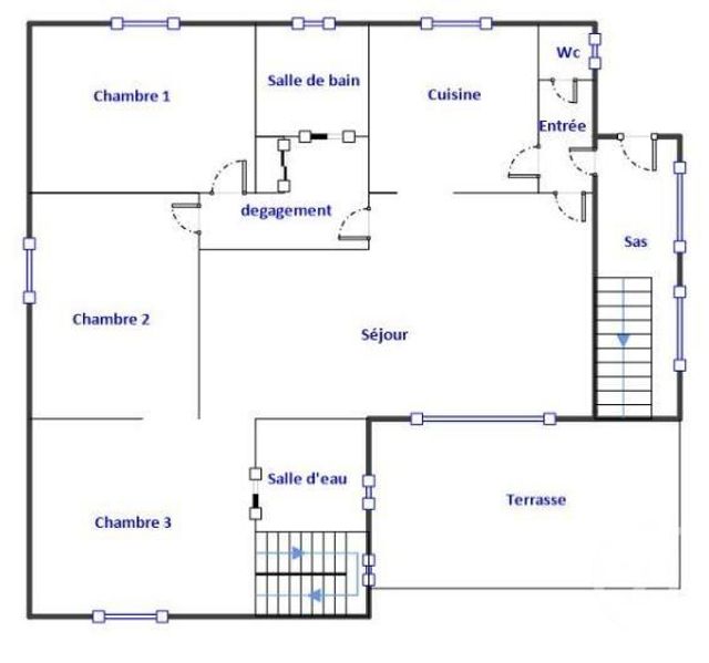 maison à vendre - 6 pièces - 135.0 m2 - LA VERRIERE - 78 - ILE-DE-FRANCE - Century 21 S.L.P. Immobilier