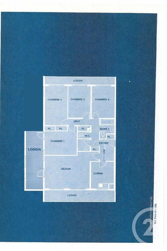 Appartement F5 à vendre - 5 pièces - 97.69 m2 - ELANCOURT - 78 - ILE-DE-FRANCE - Century 21 S.L.P. Immobilier