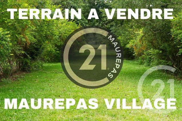 terrain à vendre - 485.0 m2 - MAUREPAS - 78 - ILE-DE-FRANCE - Century 21 S.L.P. Immobilier