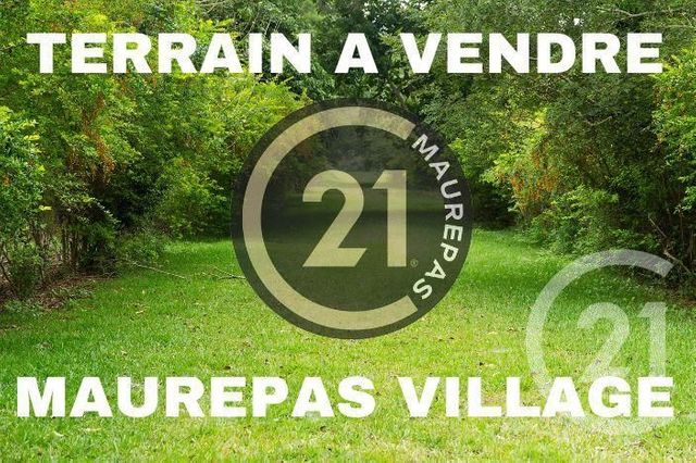 terrain à vendre - 499.0 m2 - MAUREPAS - 78 - ILE-DE-FRANCE - Century 21 S.L.P. Immobilier