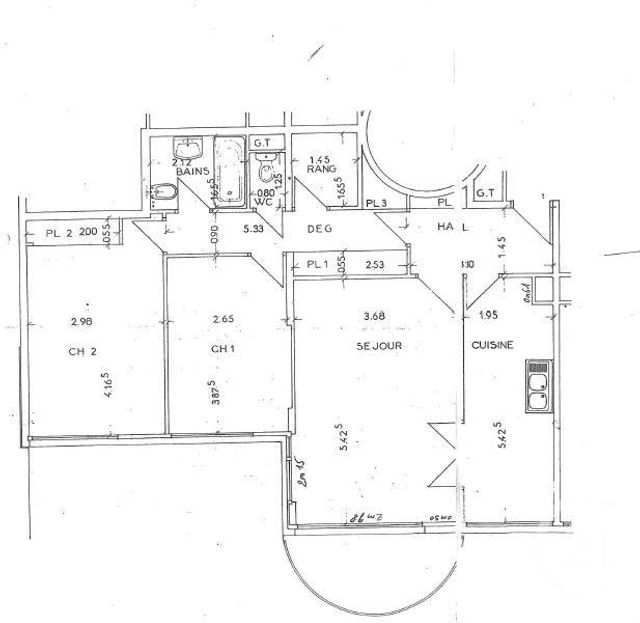 Appartement F3 à vendre - 3 pièces - 72.72 m2 - MAUREPAS - 78 - ILE-DE-FRANCE - Century 21 S.L.P. Immobilier