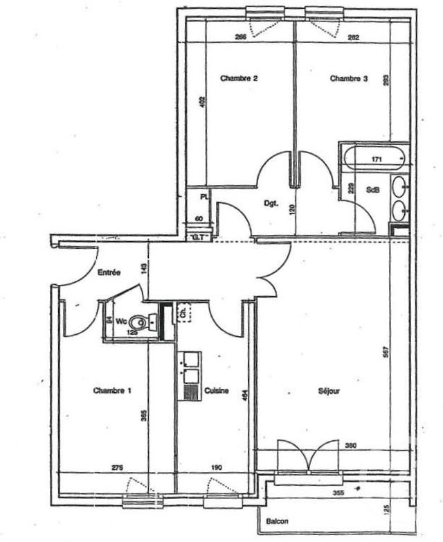 Appartement F4 à vendre - 4 pièces - 77.24 m2 - MAUREPAS - 78 - ILE-DE-FRANCE - Century 21 S.L.P. Immobilier